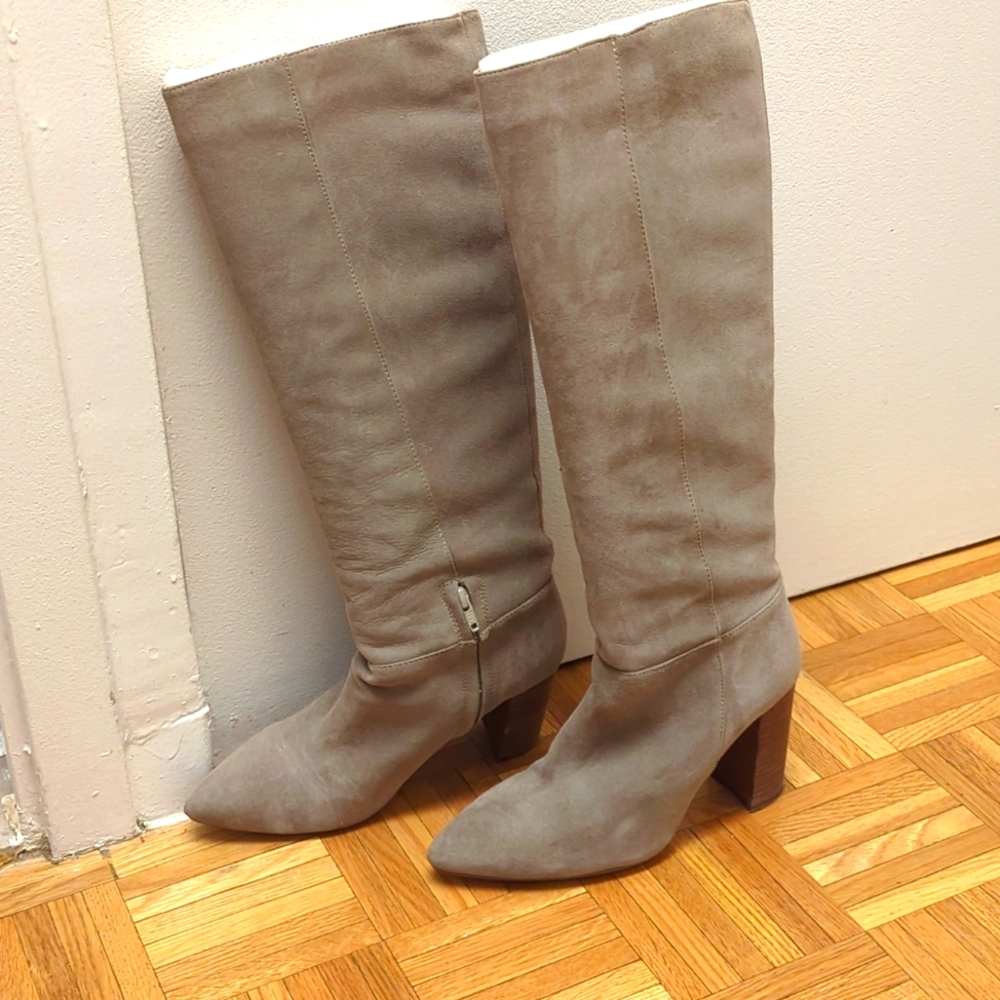 Barely worn high heel boots